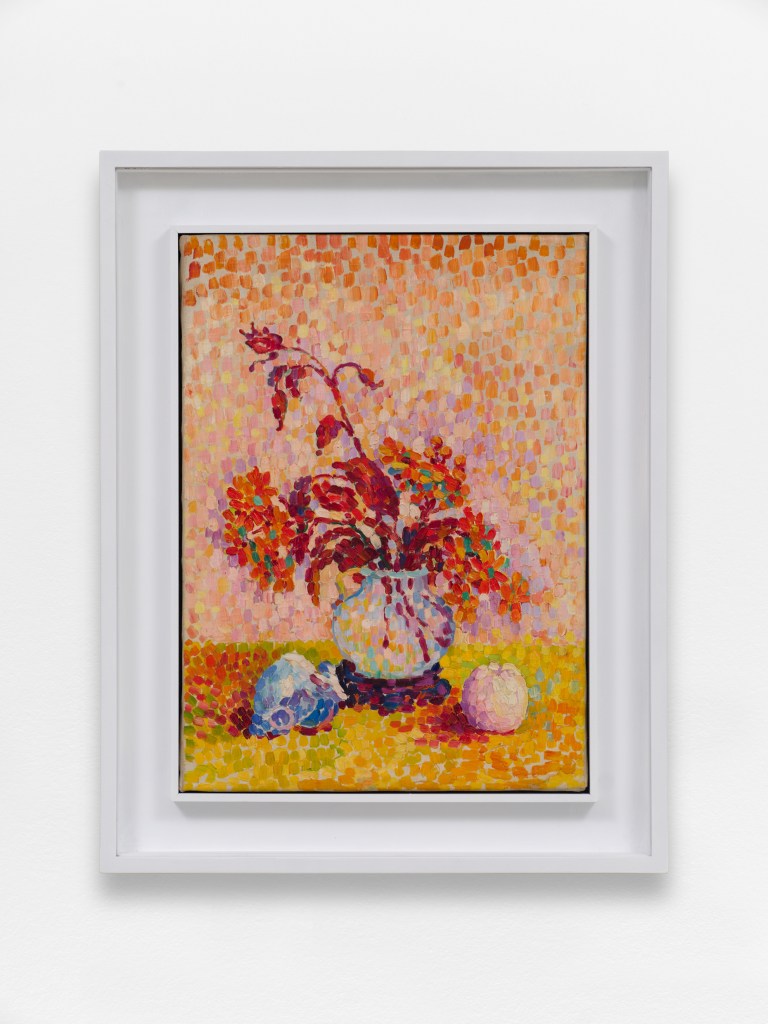 Sans titre (Fleurs d’automne), c. 1910, Huile sur toile, 46 x 33 cm